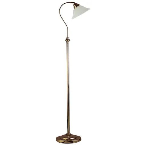 Searchlight Vloerlamp Messing Verstelbaar – afbeelding 3