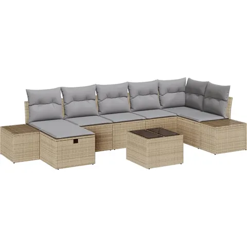 Ensemble de Canapés 7 pc polyrotin vidaXL – 408600 – image 3