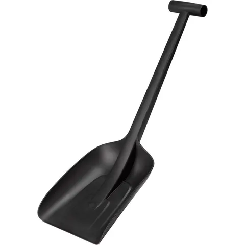 Fiskars Solid™ Sneeuwschep - Sneeuwschep Metaal - 63 cm - Sneeuwschep Auto - Sneeuwschuiver - Compact - Zwart – afbeelding 2