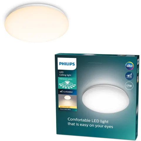 Philips Moire plafonnière - warmwit licht - groot – afbeelding 2