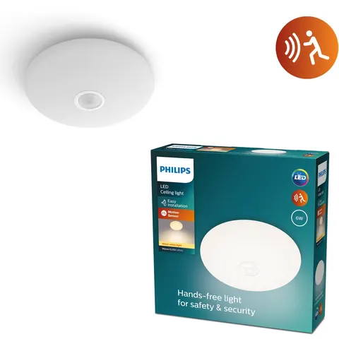 Philips Mauve plafondlamp - rond - groot - met sensor – afbeelding 2