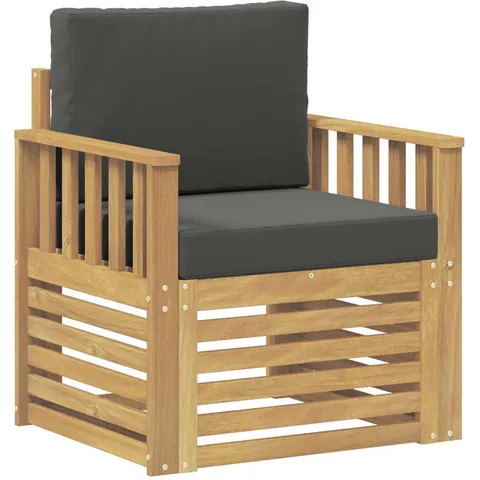 vidaXL 2 Pièce Ensemble de canapés d'extérieur Polyester – 651178 – image 2