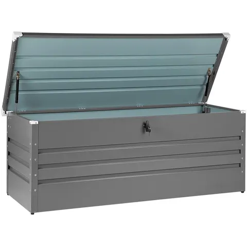 CEBROSA L - Kussenbox - Grijs - Staal – afbeelding 2