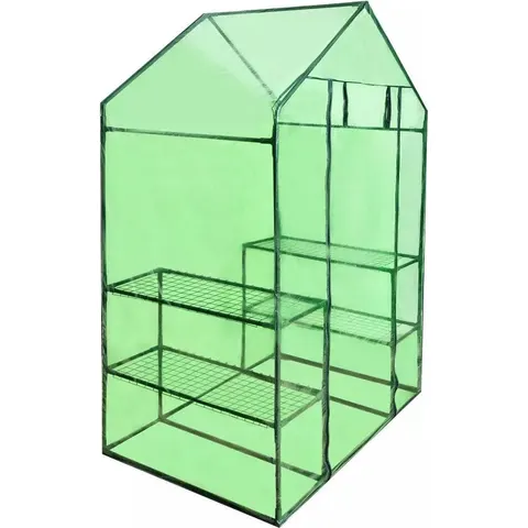 vidaXL - Tuinkas - met - vier - planken – afbeelding 2