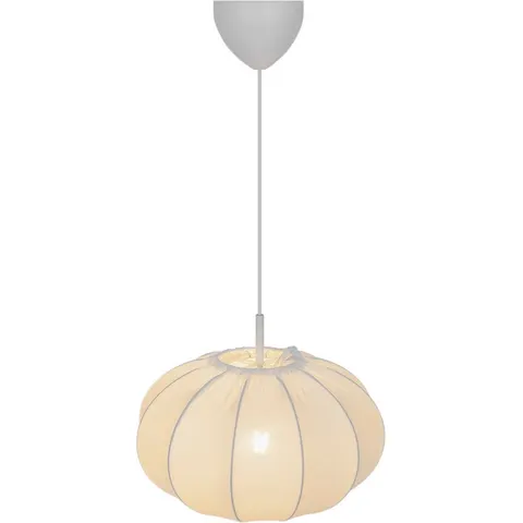 Nordlux Aeron 40-hanglamp-E27-textiel-wit – afbeelding 2