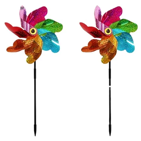 Reflecterende Wind Spinner / Vogelverschrikker - 2-pack – afbeelding 2