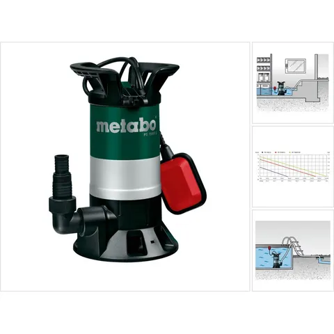 Metabo PS15000S dompelpomp vuil water – afbeelding 2