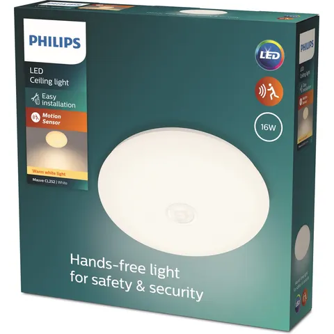 Philips Mauve plafondlamp - rond - klein - met sensor – afbeelding 2