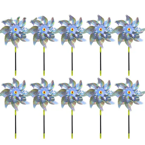 Reflecterende vogelverschrikker / windspinner - zilver – SCEMYBZ4823D – afbeelding 2
