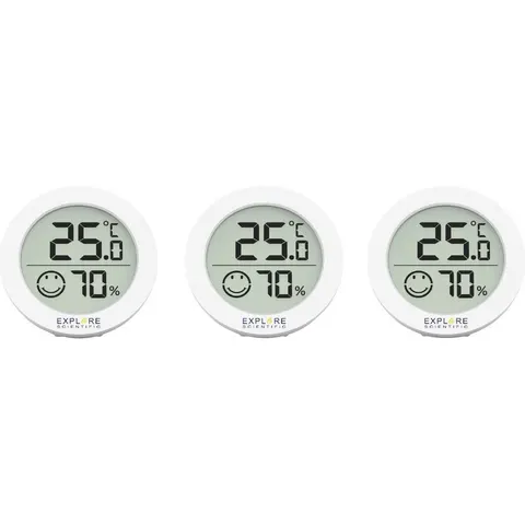 Explore Scientific Thermo- en hygrometer Wit – afbeelding 2