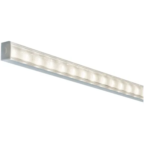 LED Strip profiel Square 1m Alu, Satijn – afbeelding 2