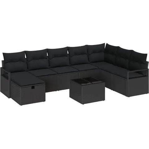 vidaXL Ensemble de Canapés 6 pc polyrotin – 406934 – image 2