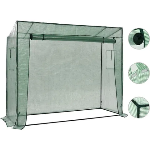 vidaXL - Inloopkas - 200x80x173 - cm – afbeelding 2