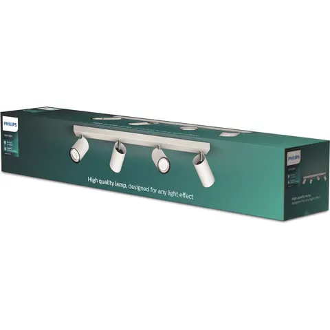 Philips Kosipo opbouwspot - 4-lichts -wit – afbeelding 2