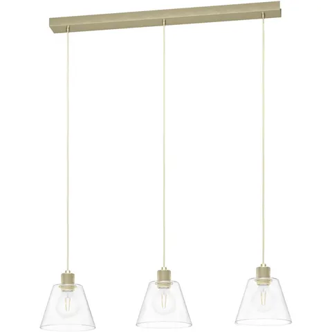 EGLO Copley Hanglamp - E27 - 90 cm - Goud – afbeelding 2