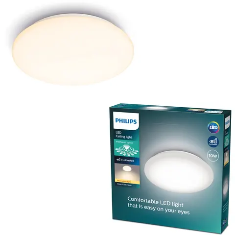 Philips Moire plafonnière - warmwit licht - medium – afbeelding 2