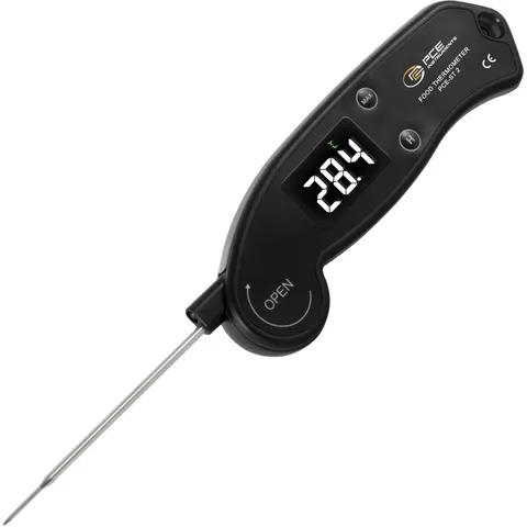 PCE Instruments PCE-ST 2 Temperatuursensor 0 - 200 °C Met dompel- en insteeksensor, Binnen enkele seconden – afbeelding 2