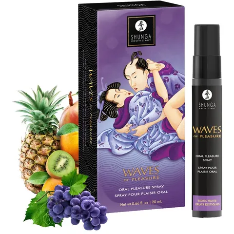 Shunga Waves Pleasure Spray Oral Seductive – 697309038027 – afbeelding 2