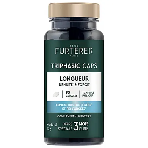 René Furterer Triphasic Caps Longueur 90 Capsules – afbeelding 2