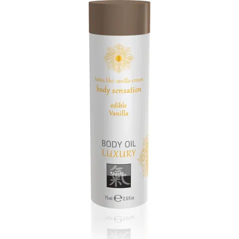 Luxe Eetbare Body Oil - Vanille – afbeelding 2