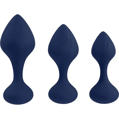 Playboy Pleasure - Tail Trainer Anal Training SET Navy – afbeelding 2