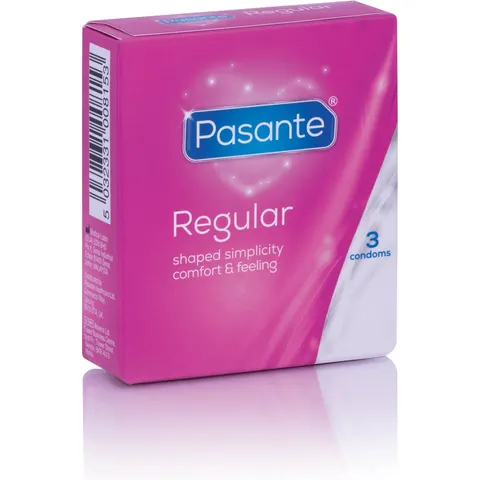 Pasante Regular - 3 stuks - Condooms – afbeelding 2