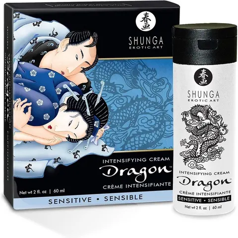 Shunga - Dragon Intensifying - Stimulerende Creme Voor Hem – afbeelding 2