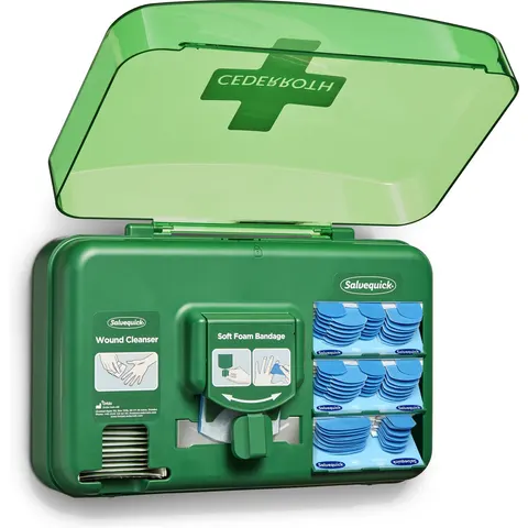 Wond dispenser Cederroth - Salvequick blauw – afbeelding 2