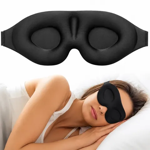 3D slaapmasker met accessoires – afbeelding 2