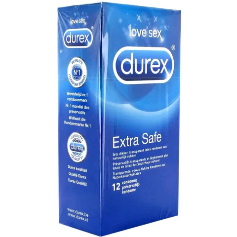 Durex - Durex - Extra Safe Condoms 12 pcs Condooms – afbeelding 2