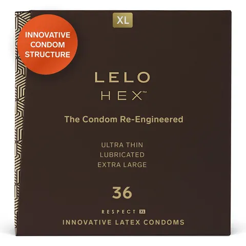 LELO HEX Respect Condooms - 36 stuks – afbeelding 2