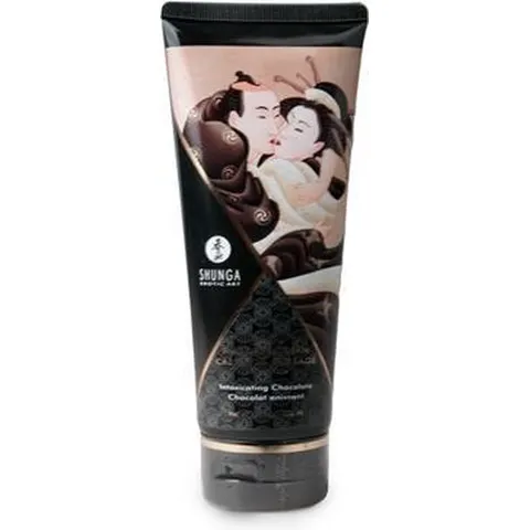 Shunga - Massage Crème - Intoxicating Chocolate – afbeelding 2