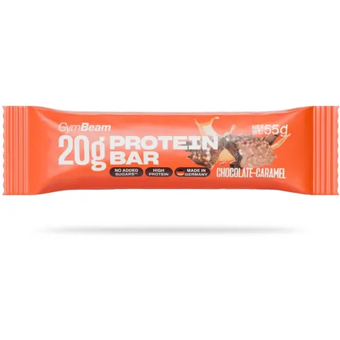 GymBeam 20 g eiwitreep chocoladekaramel – afbeelding 2