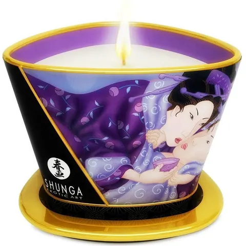 Shunga - Massagekaars - Libido Exotic Fruit – afbeelding 2
