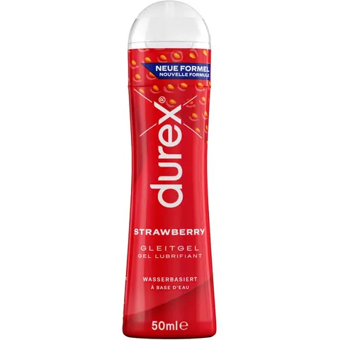 Durex Aardbei Glijmiddel Gel – 50 ml – afbeelding 3