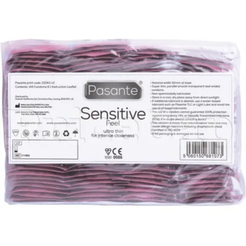 Pasante Sensitive - Condooms - 144 stuks – afbeelding 2