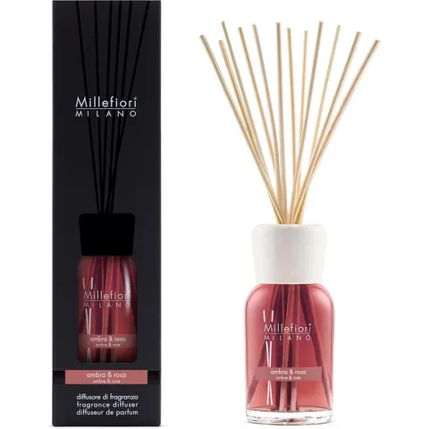 Millefiori Ambra & Rosa aroma diffuser 500 ml – afbeelding 2