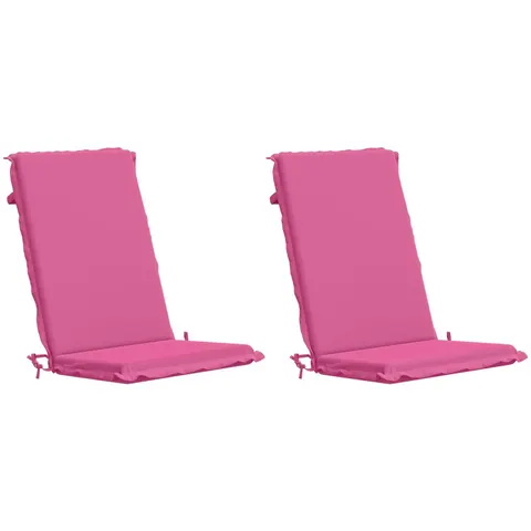 vidaXL Coussin de chaise à dossier haut GEMERT 2 pc 100 % polyester – 427766 – image 3