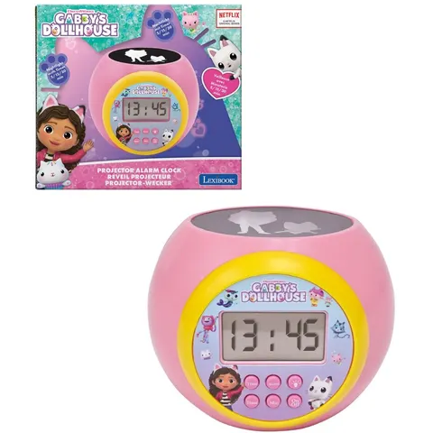 Gabby’s Dollhouse Projector Wekker – afbeelding 2