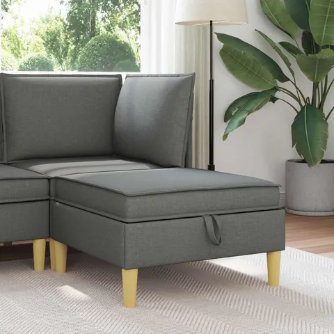 vidaXL Sofa avec rangement Tissu – 504479 – image 2