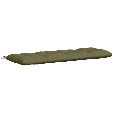 vidaXL Coussin de banc VIANEN 100 % polyester Vert olive – 499534 – image 3