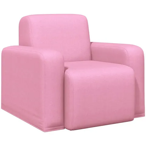vidaXL Fauteuil Rose Tissu – 522904 – image 2