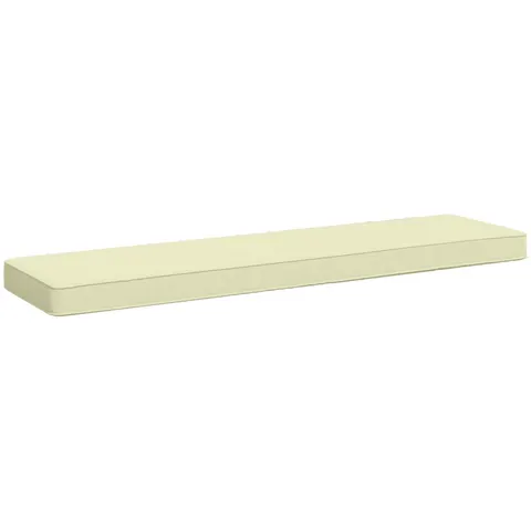 vidaXL Coussin de banc 1 pièce VUGHT 100 % polyester Crème – 473497 – image 3