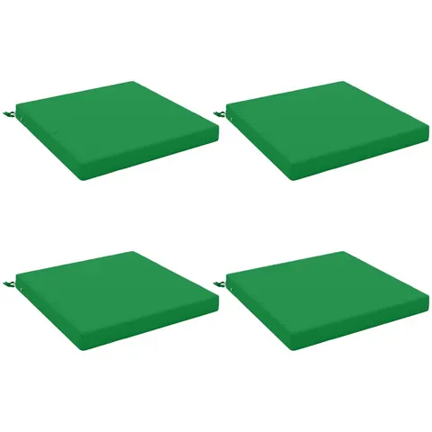 vidaXL Coussins de siège SOEST 4 pc 100 % polyester Vert – 419334 – image 3