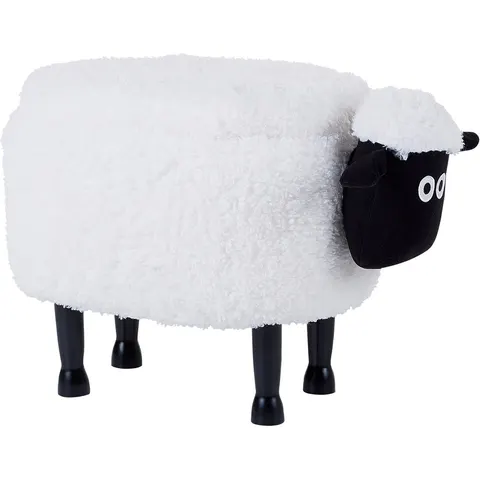 SHEEP - Poef - Wit - Polyester – afbeelding 2