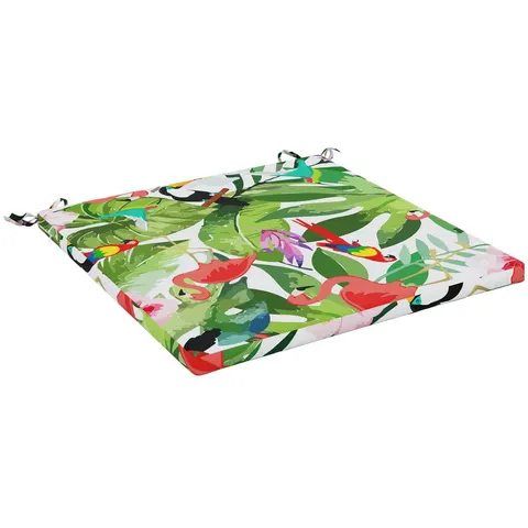 vidaXL Coussins de siège SOEST 100 % polyester Multicolore – 414643 – image 2