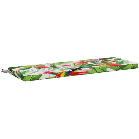 vidaXL Coussin de banc SOEST 100 % polyester Multicolore – 456117 – image 3