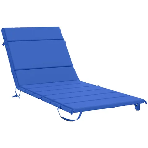 vidaXL Coussin de transat GEMERT 100 % polyester Bleu royal – 454465 – image 2