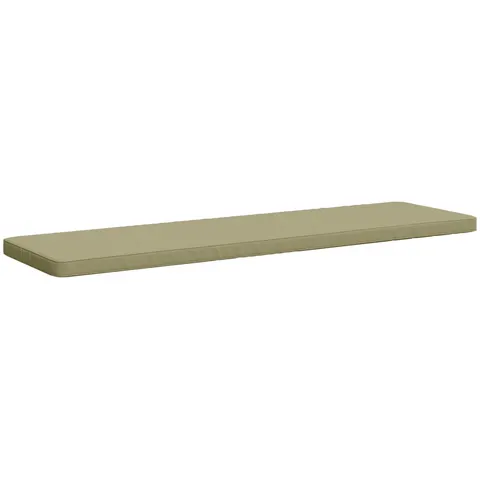vidaXL Coussin de banc 1 pièce VUGHT 100 % polyester Vert clair – 490579 – image 2