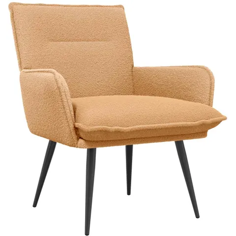 vidaXL Fauteuil Beige Bouclé – 854813 – image 2